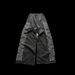 Billionaire Studio Nylon Track Pants Black