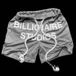 Billionaire Studios Bill Net Shorts Grey
