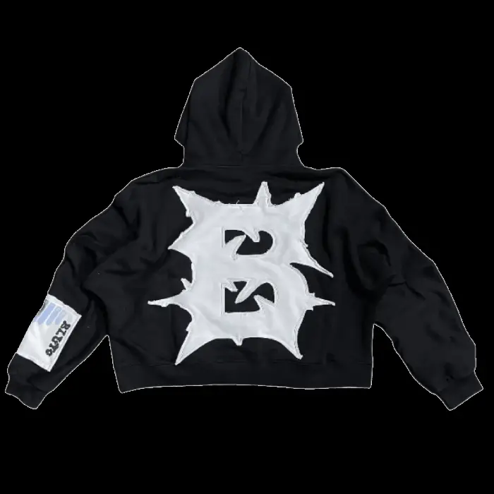 Billionaire Studios Bloo Gradient Scale Hoodie Black (1)