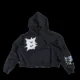 Billionaire Studios Bloo Gradient Scale Hoodie Black