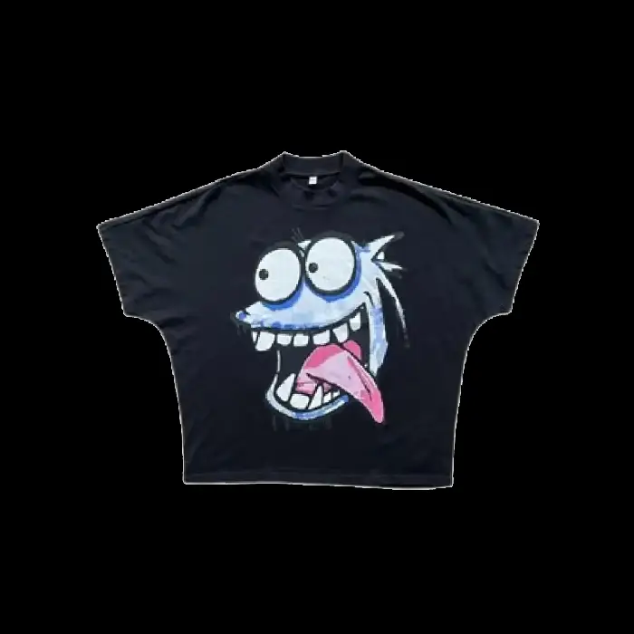 Billionaire Studios Blue Dog Logo Tee White (2)