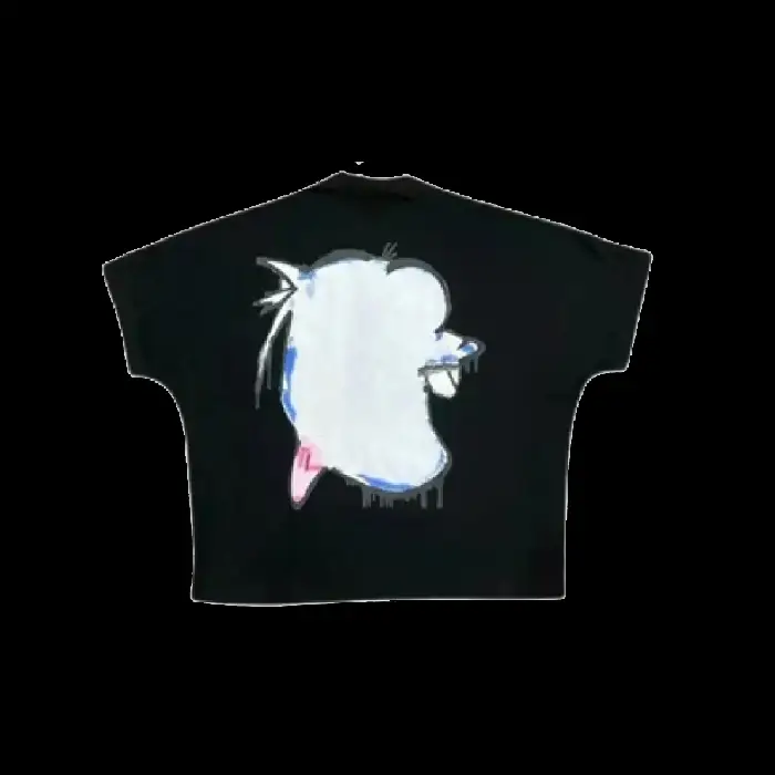 Billionaire Studios Blue Dog Logo Tee White (3)