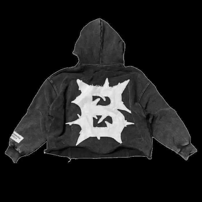 Billionaire Studios Bluto Inverse Hoodie Black (1)