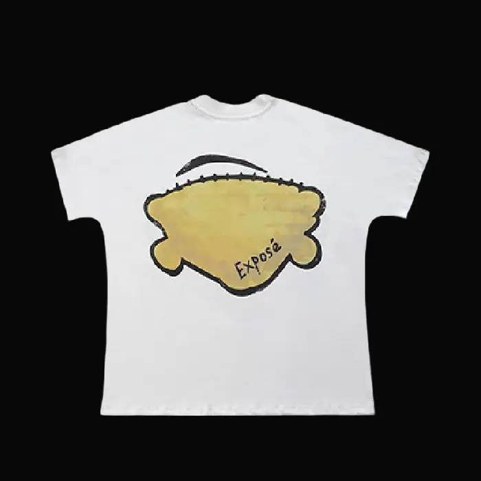 Billionaire Studios Casual Loose Tee Off White