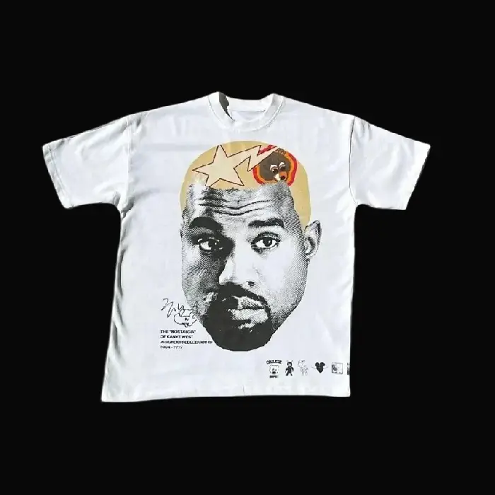 Billionaire Studios Celebritie Face Logo Tee White