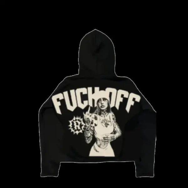 Billionaire Studios Fuck Off Hoodie Black