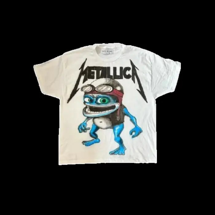 Billionaire Studios Matallica Logo Tee White