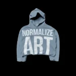 Billionaire Studios Normalize Art Hoodie Blue