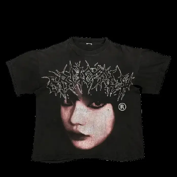New PrBillionaire Studios Cute Girl Face Logo Tee Blackoject
